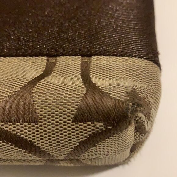 🌟coach Signature Stripe Cross Body File Shoulder Bag🌟 - Picture 7 of 9